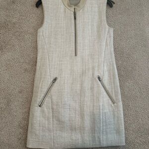 Tweed Theory mini dress with beautiful trim